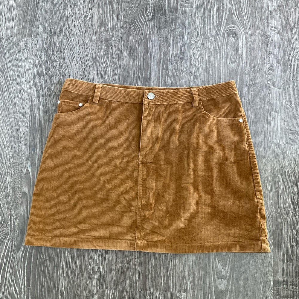 Corduroy Skirt